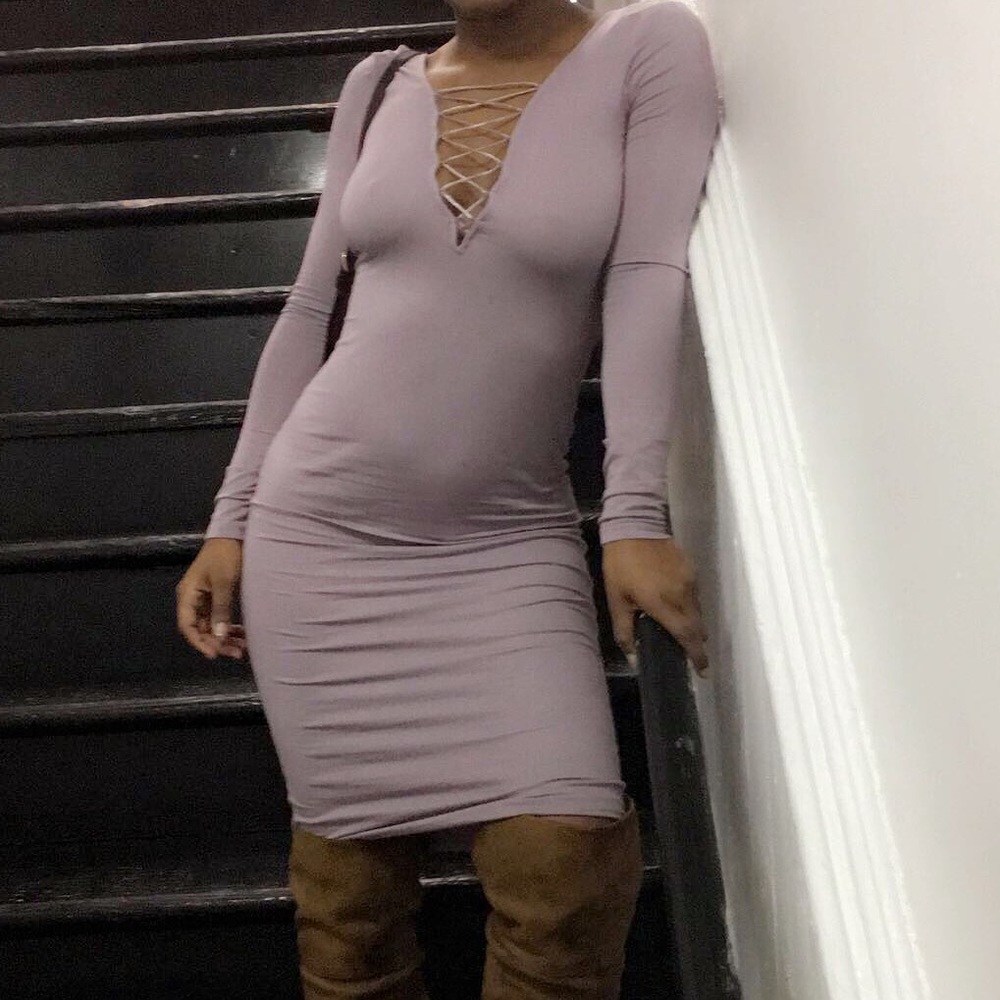 Lavender dress